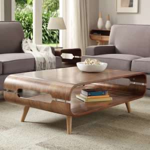 wooden coffee table