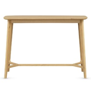 Cairo Wooden Rectangular Console Table In Oak