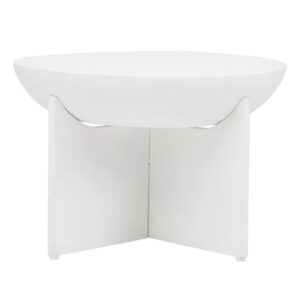 Walhalla Wooden Round Coffee Table In White