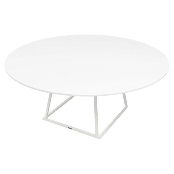 Lindsay 180cm MFC Top Coffee Table In White