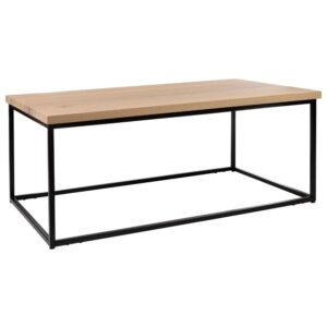 Wichita Wooden Rectangular Coffee Table In Extra White