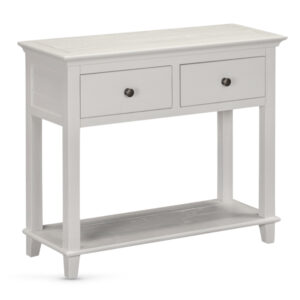 Prague Wooden Console Table With 2 Drawers – Truffle