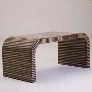 Baltimore Wooden Rectangular Coffee Table In Natural